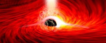 Впервые обнаружен искаженный свет из-за черной дыры 