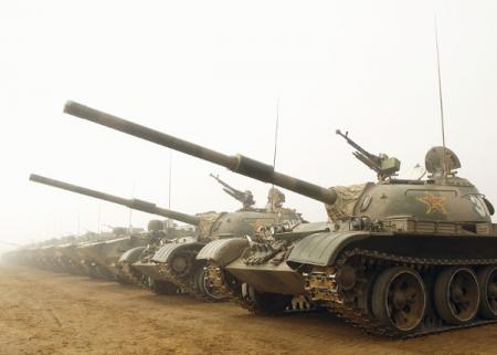 В Китае начались испытания беспилотных танков 