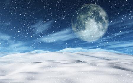 На выходных можно увидеть полную Снежную Луну 