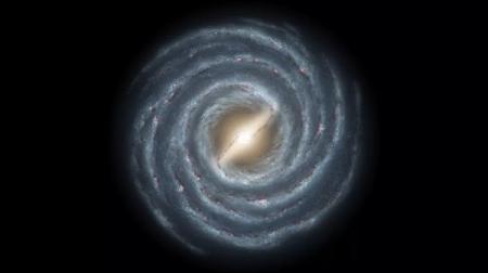 Темная материя тормозит вращение нашей галактики 