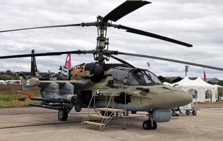 В Сирии разбился российский вертолет Ка-52 