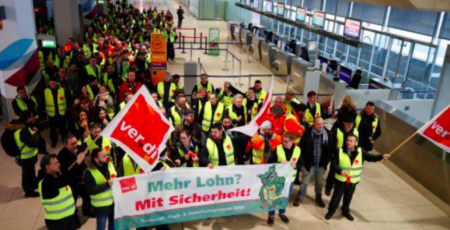 Забастовка в аэропортах Германии: сотни тысяч людей застряли в аэропортах