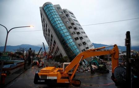 На Тайване новое землетрясение магнитудой 6,1 
