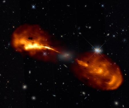Низкочастотные радиотелескопы засняли далекие галактики с беспрецедентной детализацией 