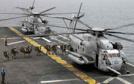 В США разбился крупнейший военный вертолет CH-53E Super Stallion: четверо погибших 
