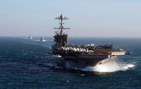 США отправляют ударную группу кораблей в Средиземное море 