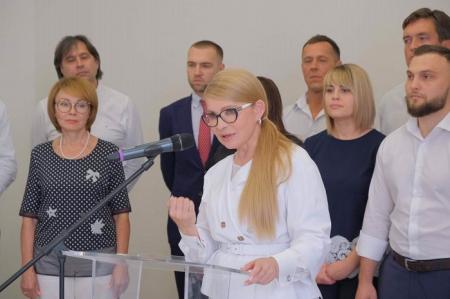 Тимошенко показала новые лица киевской «Батьківщини»