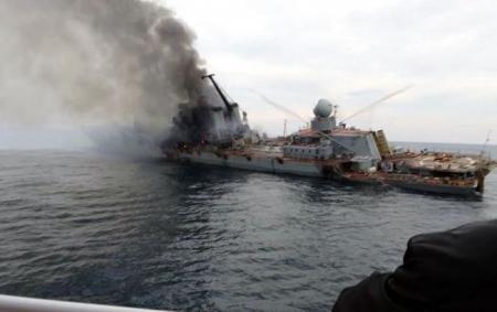 Командувач ВМС назвав головну помилку, яку припустилися росіяни з крейсером 