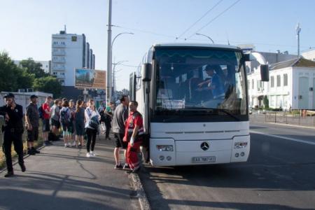Водитель автобуса с детьми умер за рулем в Киеве