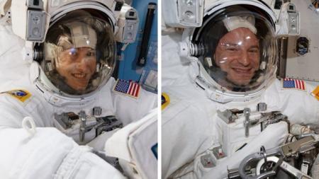 Два астронавта покинули МКС и вышли в отрытый космос