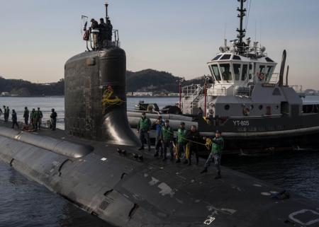 Флот США пополнила ударная атомная подводная лодка
