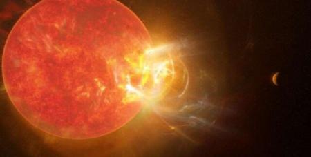 Рекордная вспышка произошла на ближайшей к Солнцу звезде