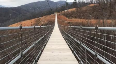 В США в мае откроют самый длинный пешеходный мост в Северной Америке