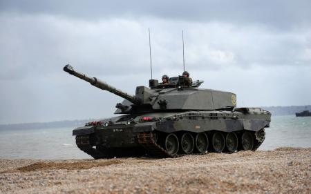 Британський танк Challenger показали у бойових умовах