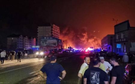 У російській Махачкалі пролунав потужний вибух: у Мережі пишуть про 10 загиблих 