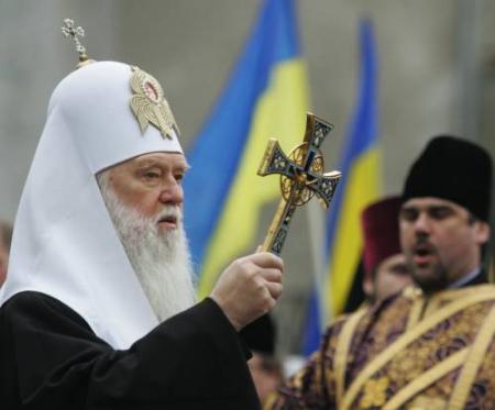 Половина киевлян признает патриархом только Филарета