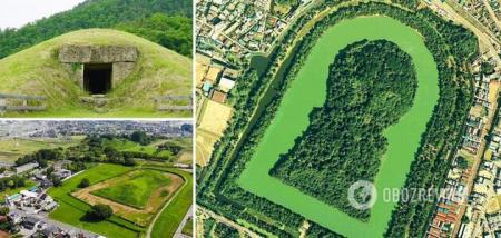 У Японії археологи знайшли стародавні гробниці у формі замкової щілини