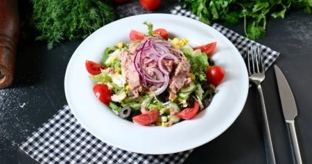 Овочевий салат із тунцем: рецепт здорового перекусу