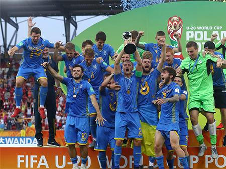 Украинские футболисты стали чемпионами мира