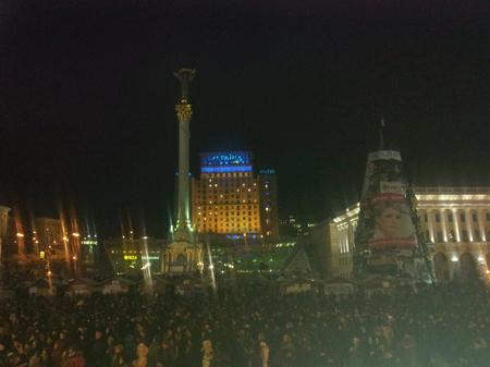 Оппозиция встретит Новый год на Майдане
