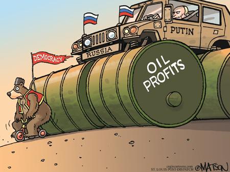 Падение цен на нефть и сдувшийся рубль устроят коллапс российской экономике