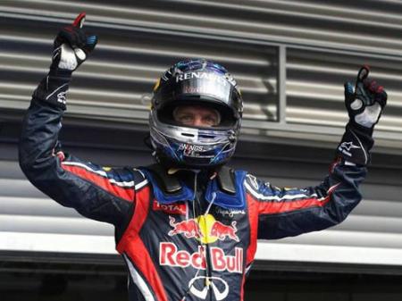 Формула-1: Red Bull-Renault оккупировала верхние ступени подиума Гран-при Бельгии