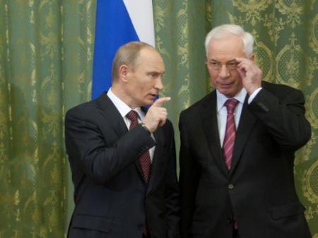 Азаров не нашел общего языка с Путиным