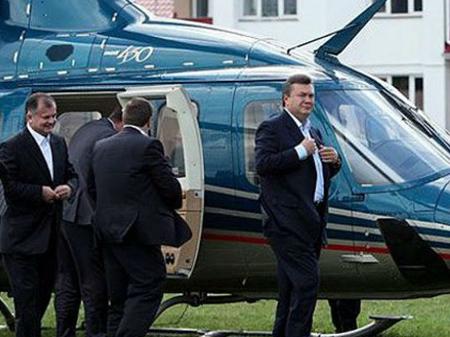 Вертолет Януковича – один из самых дорогих в мире