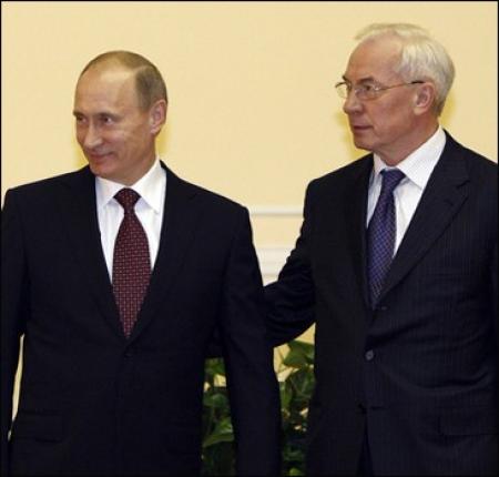 Азаров и Путин решили модернизировать торгово-экономические связи