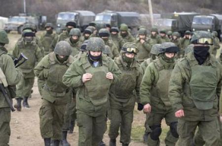 В Крыму оккупанты отрабатывают возможный военный конфликт с НАТО