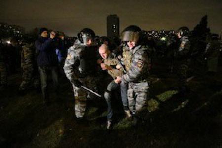 В Москве штрафуют участников погромов