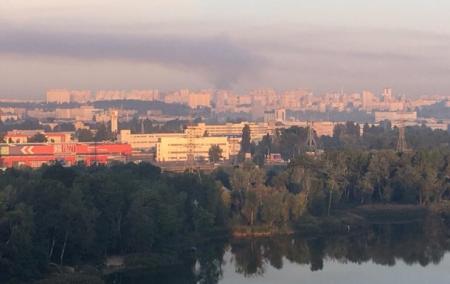 В ГСЧС пояснили происхождение смога в Киеве
