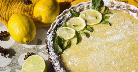 Лимонний тарт: рецепт яскравого та ароматного десерту