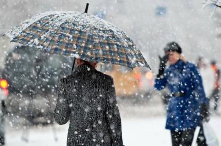 Атмосферный фронт на выходных принесет в Украину мокрый снег - синоптик