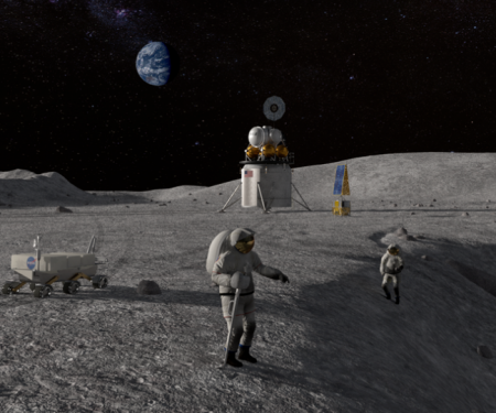 В США показали, как будет выглядеть их база на Луне
