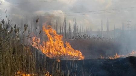 В Хмельницкой области чуть не сгорело село