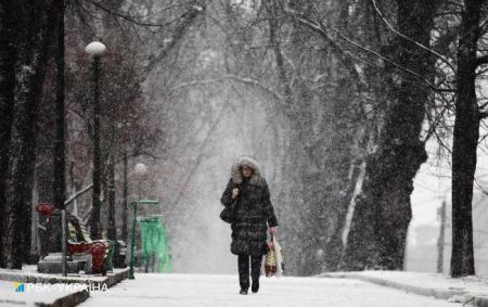 В Україну йде атмосферний фронт зі снігопадами та посиленим вітром