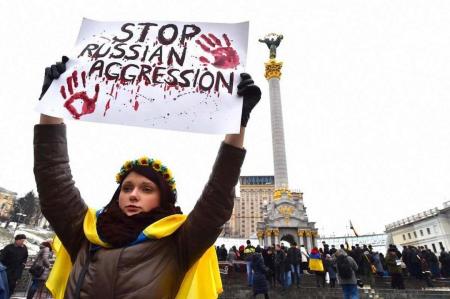 Россию считают агрессором более 54% украинцев