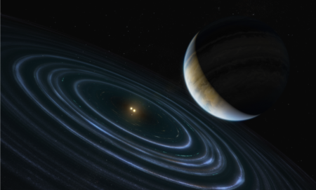 Hubble помог определить орбиту необычной экзопланеты