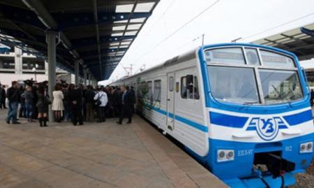 В Киеве отменили утренние рейсы городской электрички