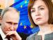 Санду жорстко відповіла на «привітання» російських дронів перед днем незалежності Молдови